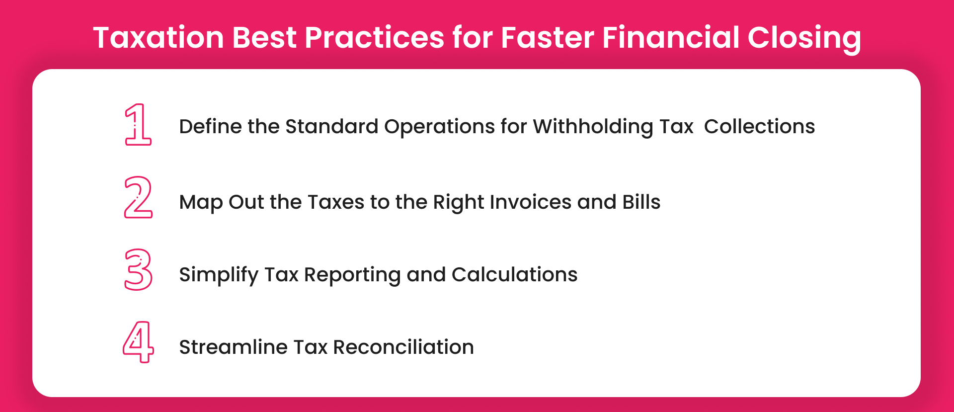 taxation best practices