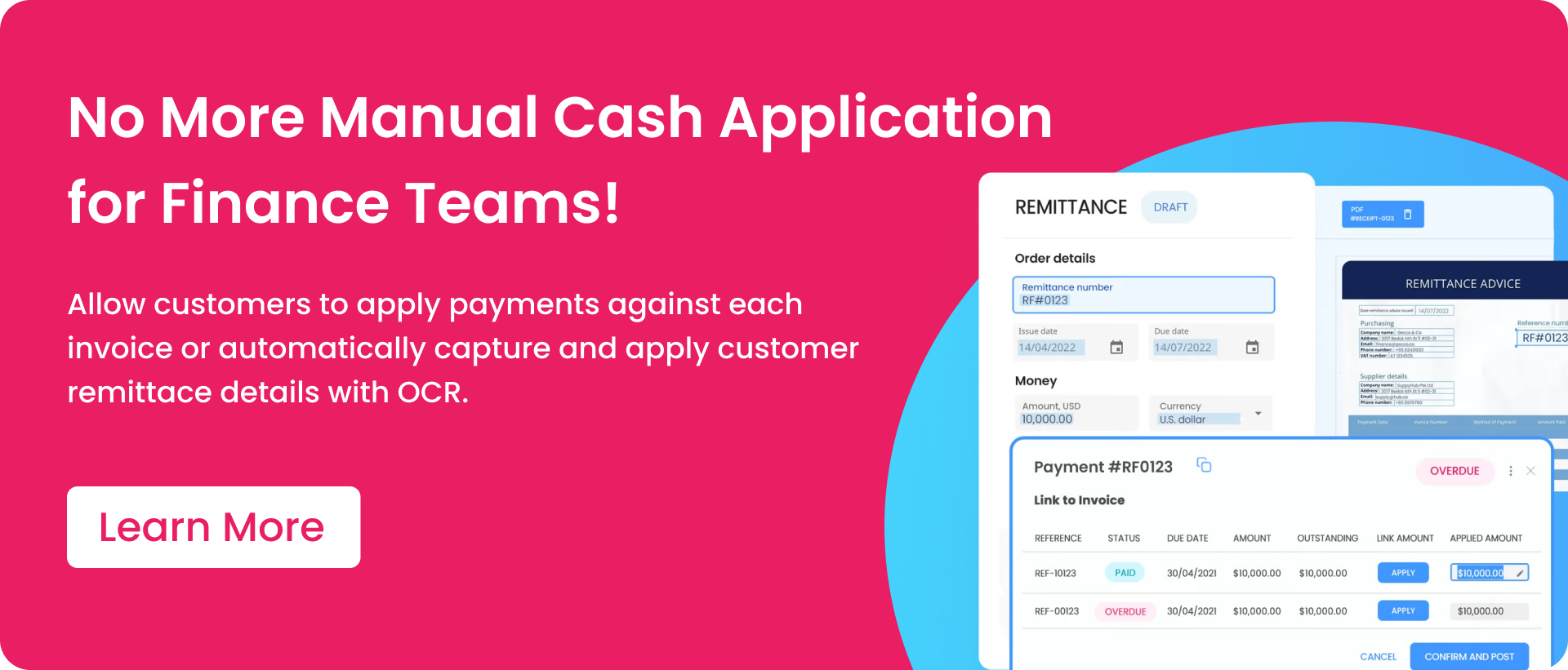 Say goodbye to manual cash application!