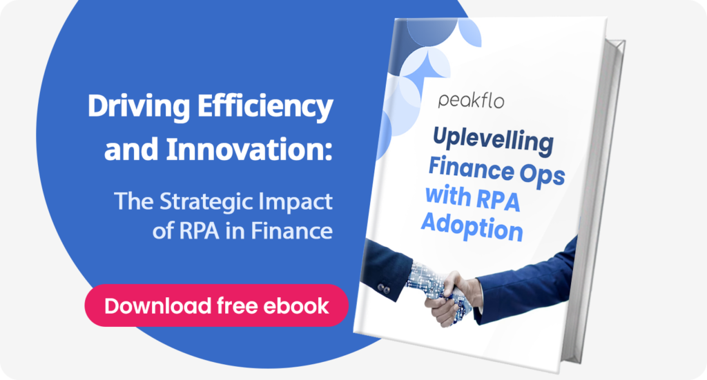 strategic impact of RPA in finance