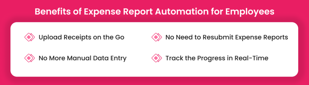 Benefits of Expense Report Automation for Employees