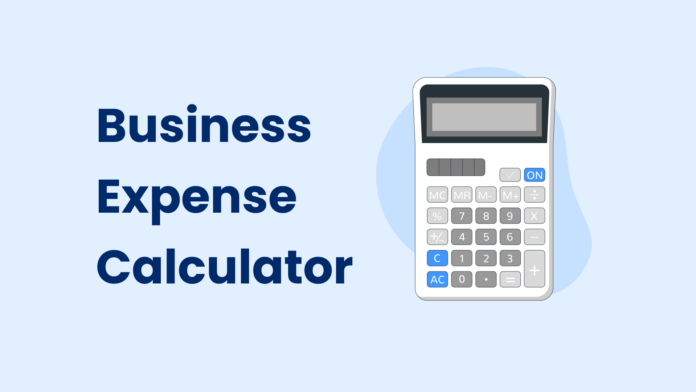 business expense calculator in excel