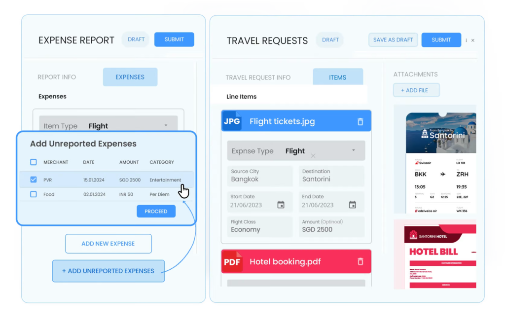 Travel and Expense Reimbursement automation 