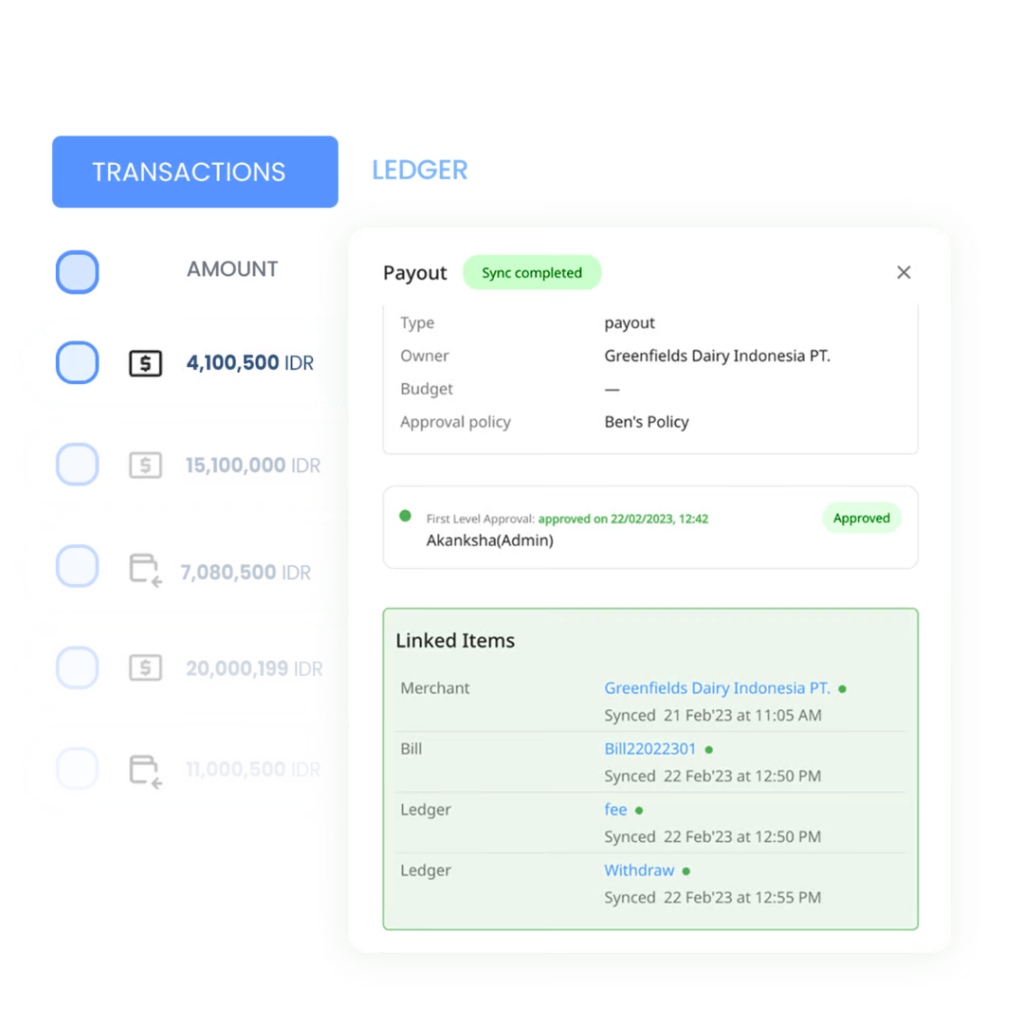 Integrate with Ease for vendor reconciliation