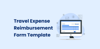 Travel Expense Reimbursement Form Template travel expense reimbursement form