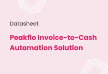 Datasheet: Peakflo Invoice-to-Cash Automation Solution Invoice-to-Cash Datasheet