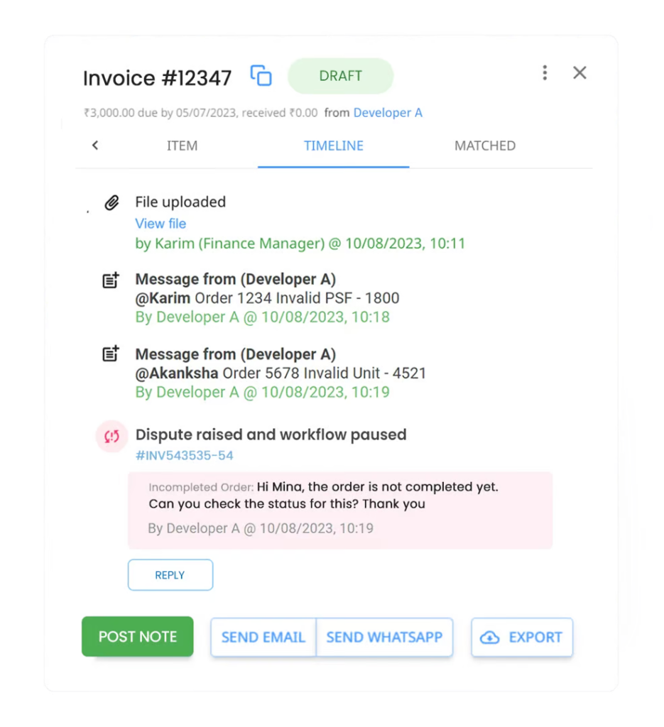 proforma invoice automation