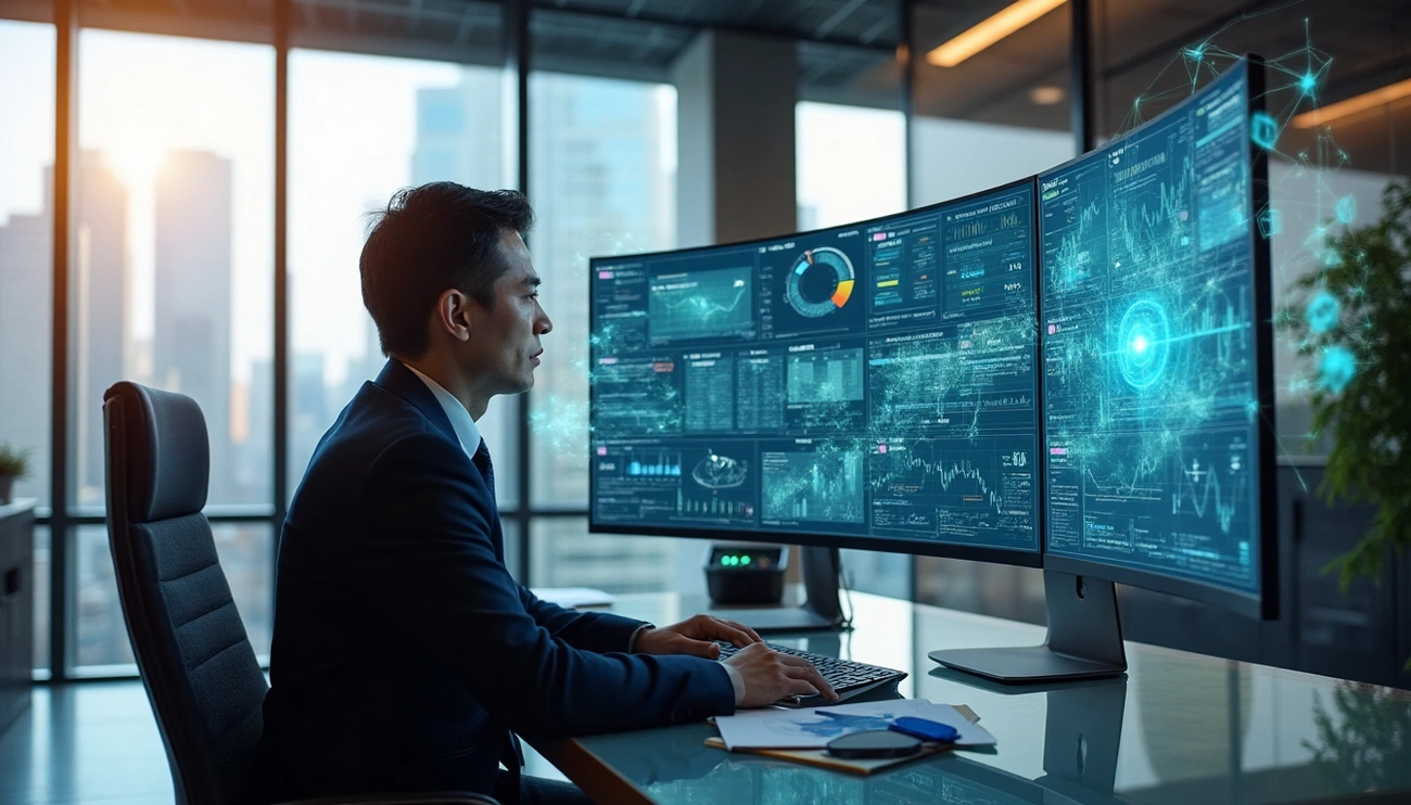 AI agents orchestrating finance workflows with autonomous decision-making and learning capabilities