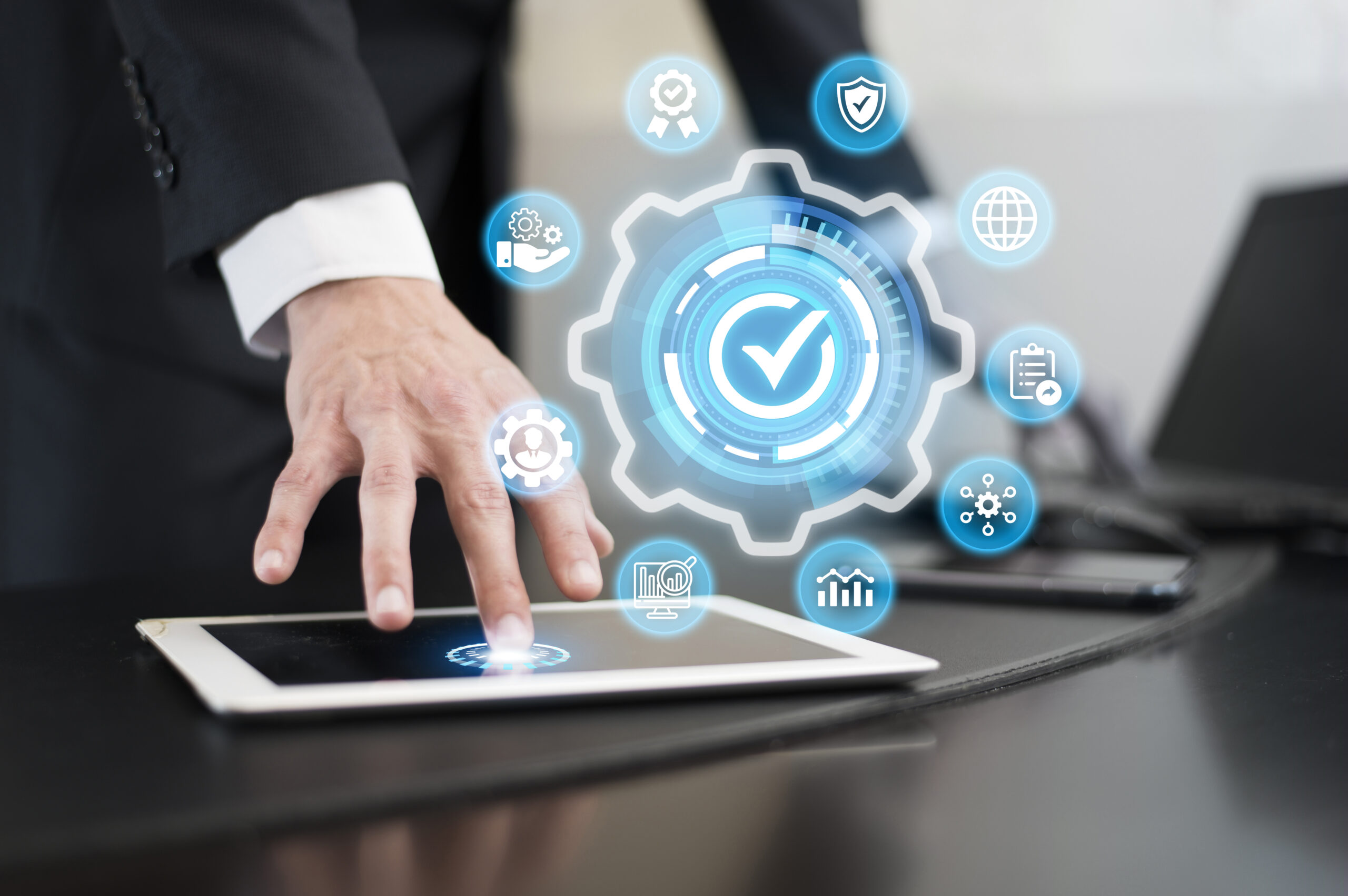 Automated purchase order to invoice workflow dashboard for trading companies showing AI-powered data extraction and ERP sync